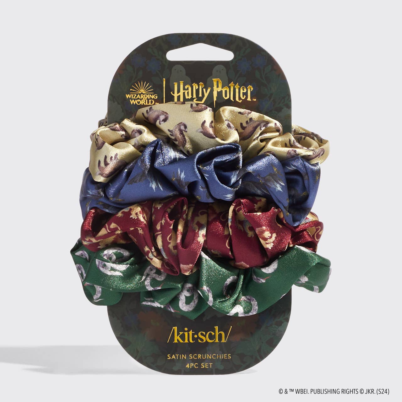 Harry Potter x Kitsch Satin Sleep Scrunchies