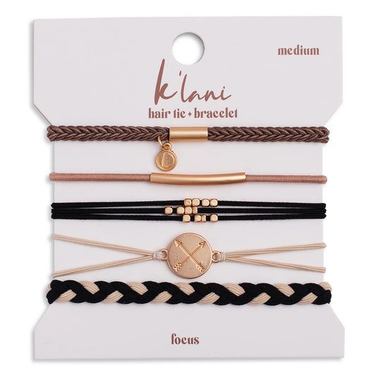 Focus - Hair Tie Bracelet by K'lani