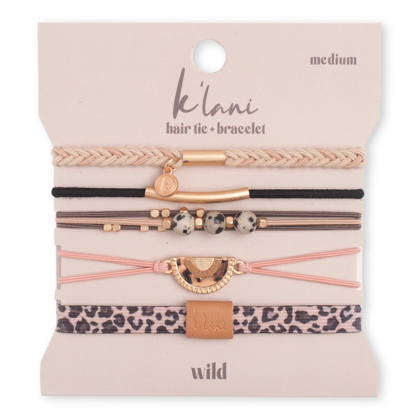 Wild - Hair Tie Bracelet by K'lani