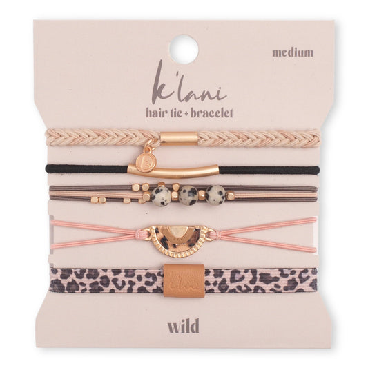 Wild - Hair Tie Bracelet by K'lani